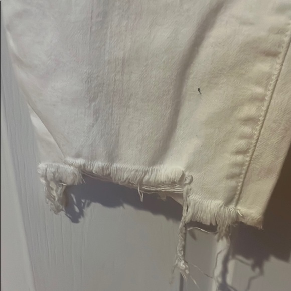 MADEWELL The Perfect Vintage Crop Jeans,white button front jeans women’s size 25 - Picture 7 of 13
